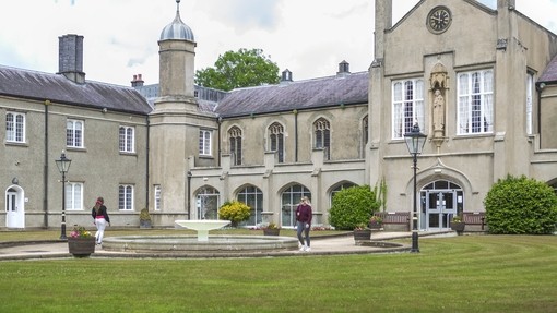 Exterior of Lampeter campus grounds and building