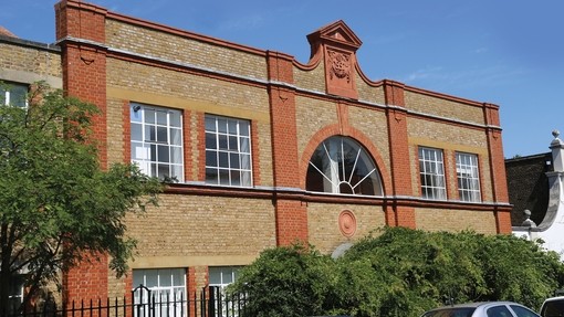 London campus from roadside
