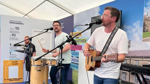Musicians at the Eisteddfod